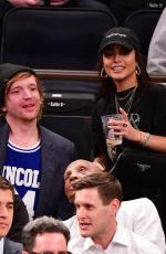 VANESSA HUDGENS at LA Lakers vs New York Knicks Game at Madison Square Garden in New York 01/22/2020