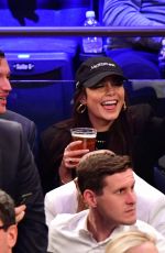 VANESSA HUDGENS at LA Lakers vs New York Knicks Game at Madison Square Garden in New York 01/22/2020