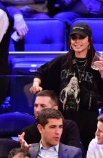 VANESSA HUDGENS at LA Lakers vs New York Knicks Game at Madison Square Garden in New York 01/22/2020