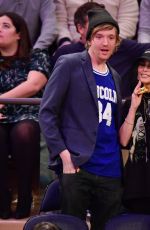 VANESSA HUDGENS at LA Lakers vs New York Knicks Game at Madison Square Garden in New York 01/22/2020