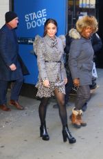 VANESSA HUDGENS Leaves Good Morning America in New York 01/17/2020
