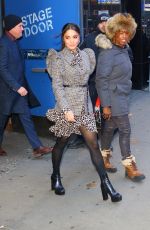 VANESSA HUDGENS Leaves Good Morning America in New York 01/17/2020