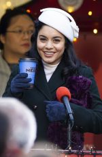 VANESSA HUDGENS on the Set of The Princess Switch: Switched Again in Edinburgh 01/06/2020