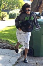 VANESSA HUDGENS Taking Out Trash in Studio City 01/14/2020