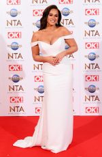 VICKY PATTISON at National Television Awards 2020 in London 01/28/2020