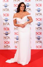 VICKY PATTISON at National Television Awards 2020 in London 01/28/2020