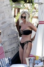 VICOTIRA SILVSTEDT in Bikini at a Beach in St Barths 01/09/2020
