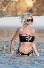VICOTIRA SILVSTEDT in Bikini at a Beach in St Barths 01/09/2020