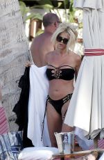 VICOTIRA SILVSTEDT in Bikini at a Beach in St Barths 01/09/2020