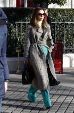 VICTORIA and David BECKHAM at Gare Du Nord Station in Paris 01/19/2020