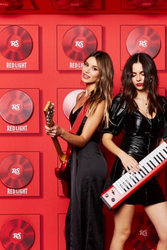 VICTORIA JUSTICE and MADISON REED - Red Light Management Grammy After-party Photobooth, January 2020