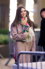 VICTORIA JUSTICE on the Set of Push in New York 01/03/2020
