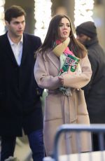 VICTORIA JUSTICE on the Set of Push in New York 01/03/2020