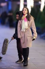 VICTORIA JUSTICE on the Set of Push in New York 01/03/2020