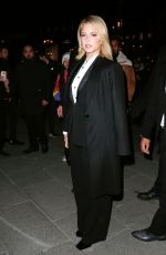 VIRGINIE EFIRA at Giorgio Armani Show at Paris Fashion Week 01/21/2020