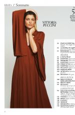 VITTORIA PUCCINI in Grazia Magazine, Italy January 2020