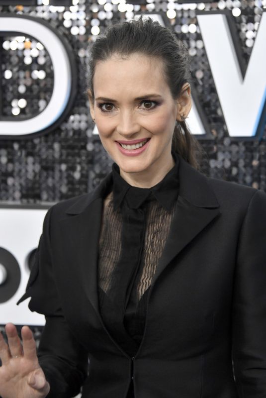 WINONA RYDER at 26th Annual Screen Actors Guild Awards in Los Angeles 01/19/2020
