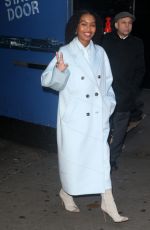 YARA SHAHIDI Arrives at ABC Studios in New York 01/15/2020