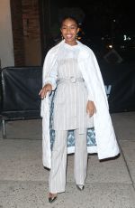 YARA SHAHIDI Arrives at ABC Studios in New York 01/15/2020