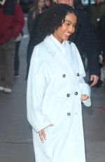 YARA SHAHIDI Arrives at ABC Studios in New York 01/15/2020
