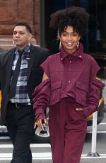 YARA SHAHIDI Arrives at Build Series in New York 01/14/2020