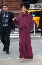 YARA SHAHIDI Arrives at Build Series in New York 01/14/2020