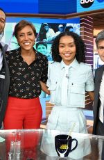 YARA SHAHIDI at Good Morning America 01/15/2020