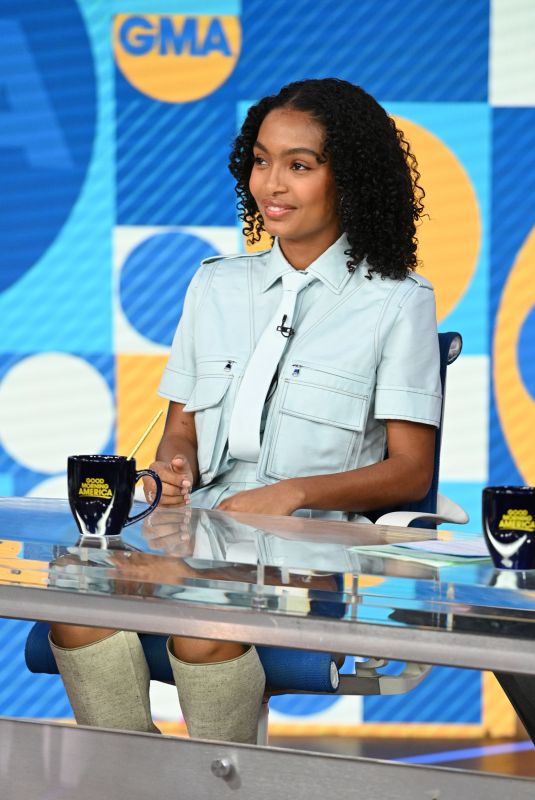 YARA SHAHIDI at Good Morning America 01/15/2020