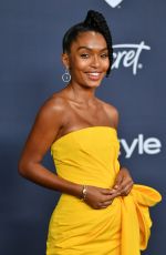 YARA SHAHIDI at Instyle and Warner Bros. Golden Globe Awards Party 01/05/2020