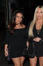 YAZMIN OUKHELLOU, AMBER TURNER and MADISON BROWN Night Out in London 001/04/2020