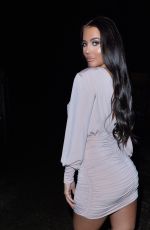 YAZMIN OUKHELLOU Out at Paris Fashion Week 01/21/2020