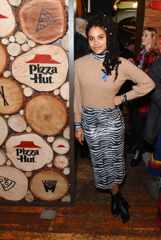 ZAZZIE BEETZ at Pizza Hut x Legion Media Lounge in Park City 01/26/2020