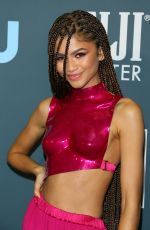 ZENDAYA at 25th Annual Critics Choice Awards in Santa Monica 01/12/2020
