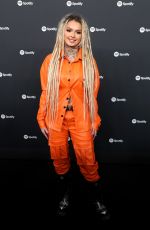 ZHAVIA at Spotify Hosts Best New Artist Party in Los Angeles 01/23/2020