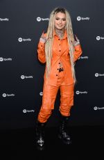 ZHAVIA at Spotify Hosts Best New Artist Party in Los Angeles 01/23/2020