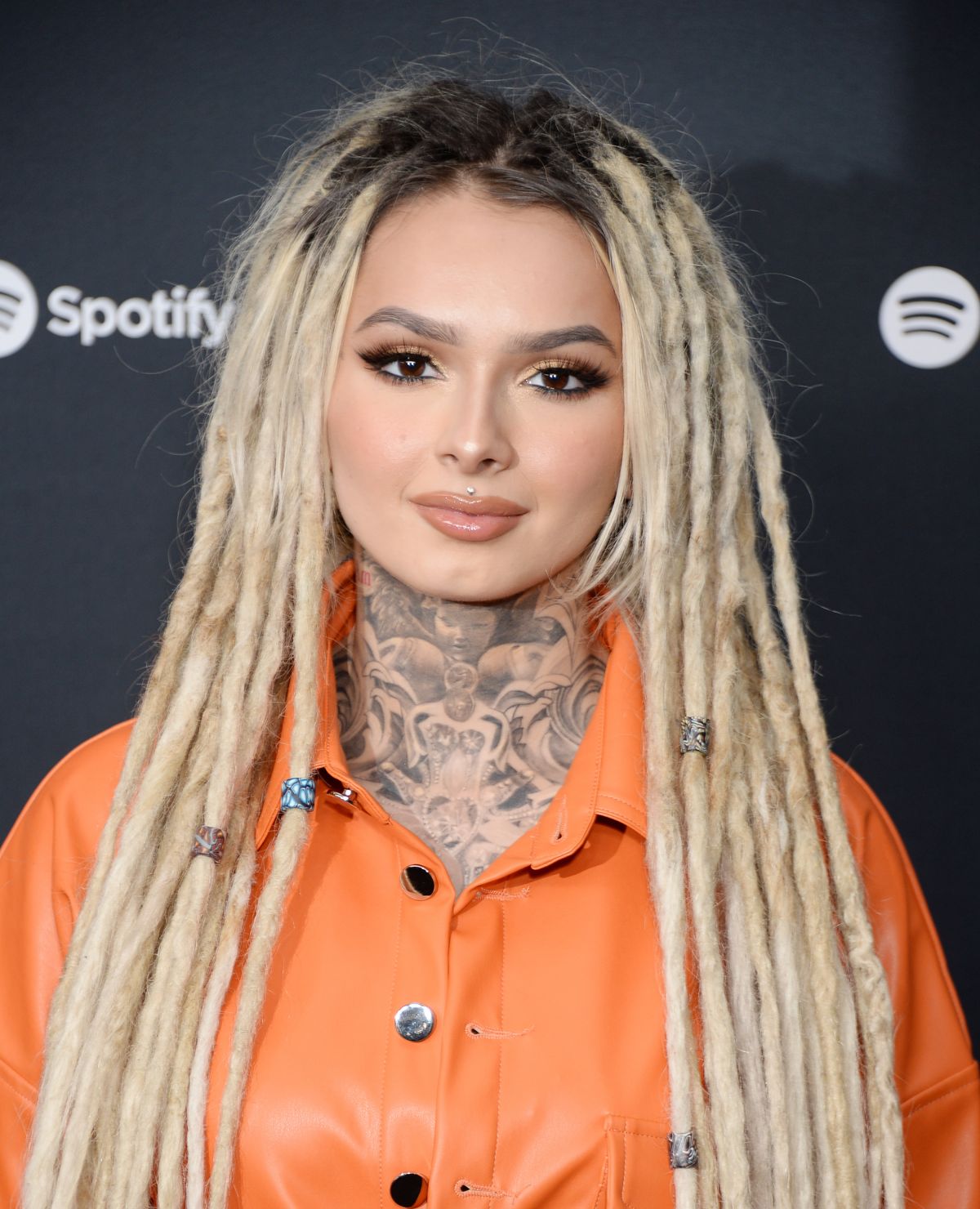 ZHAVIA at Spotify Hosts Best New Artist Party in Los Angeles 01/23/2020.