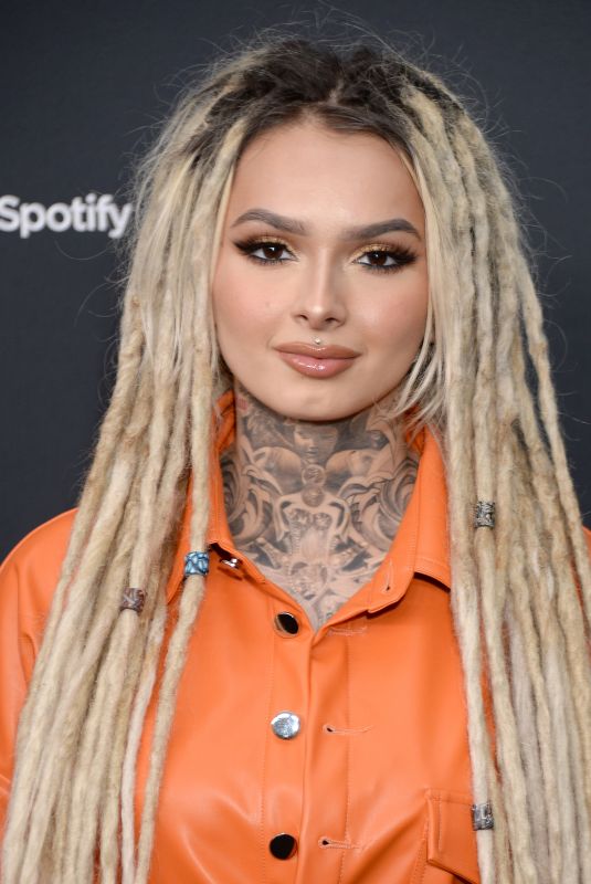 ZHAVIA at Spotify Hosts Best New Artist Party in Los Angeles 01/23/2020