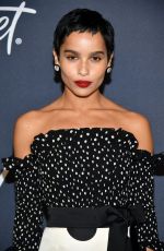 ZOE KRAVITZ at Instyle and Warner Bros. Golden Globe Awards Party 01/05/2020