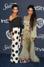 ZOE KRAVITZ at Instyle and Warner Bros. Golden Globe Awards Party 01/05/2020