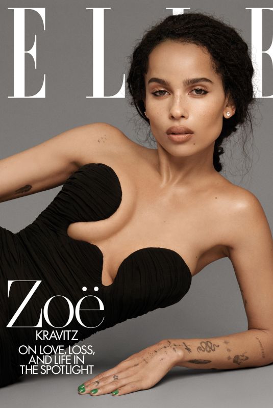 ZOE KRAVITZ for Elle Magazine, February 2020