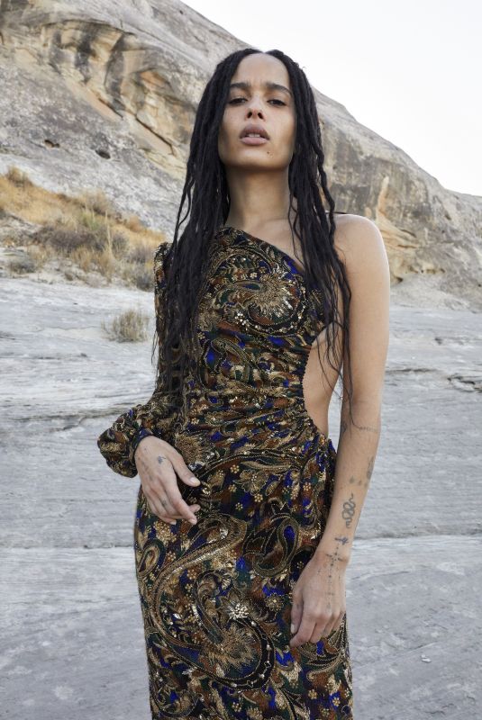 ZOE KRAVITZ for Yves Saint Laurent, Summer 2020 Campaign