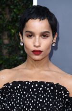 ZOE KRAWITZ at 77th Annual Golden Globe Awards in Beverly Hills 01/05/2020