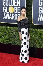 ZOE KRAWITZ at 77th Annual Golden Globe Awards in Beverly Hills 01/05/2020