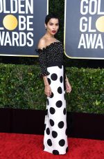 ZOE KRAWITZ at 77th Annual Golden Globe Awards in Beverly Hills 01/05/2020