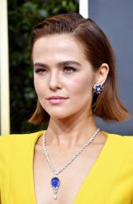 ZOEY DEUTCH at 77th Annual Golden Globe Awards in Beverly Hills 01/05/2020