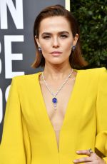 ZOEY DEUTCH at 77th Annual Golden Globe Awards in Beverly Hills 01/05/2020