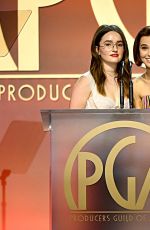 ZOEY DEUTCH at Producers Guild Awards 2020 in Los Angeles 01/18/2020