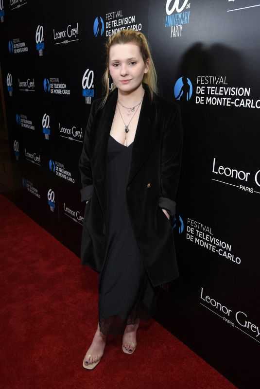 ABIGAIL BRESLIN at Monte-Carlo Television Festival Party in Los Angeles 02/05/2020