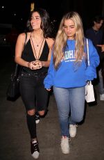 ADDISON RAE Night Out in Hollywood 02/20/2020