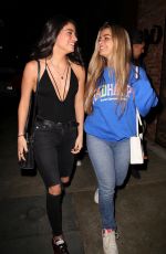 ADDISON RAE Night Out in Hollywood 02/20/2020